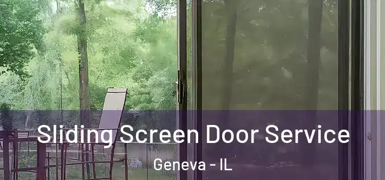 Sliding Screen Door Service Geneva - IL